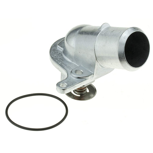 Integrated Housing Thermostat MotoRad 379-160 - 160 Degrees | Fits select Cadillac Escalade, Chevrolet Avalanche 1500, Silverado 1500, 2500, 3500, Tahoe, GMC Envoy XL, Sierra 1500, 2500, 3500, Yukon