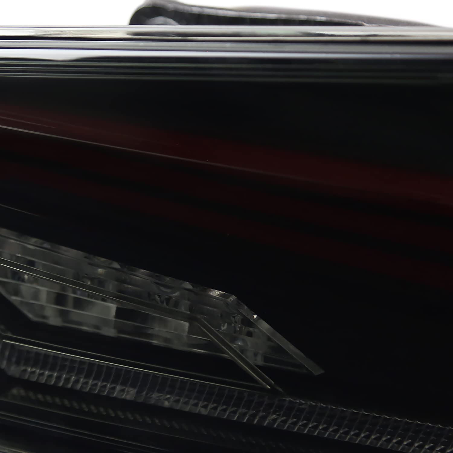 Glossy Black Smoke SPEC-D TUNING Sequential Tail Lights w/LED Turn Signal and Startup Animation Compatible with 2018-2022 Toyota Camry, Left + Right Pair Assembly