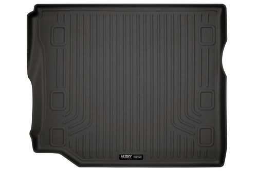 Husky Liners Cargo Liner Weatherbeater | Fits 2018-2025 Jeep Wrangler JK/JL 4-Door with Leather Seats & Subwoofer (Excludes 4XE Hybrid) | 1-pc Black - 20741