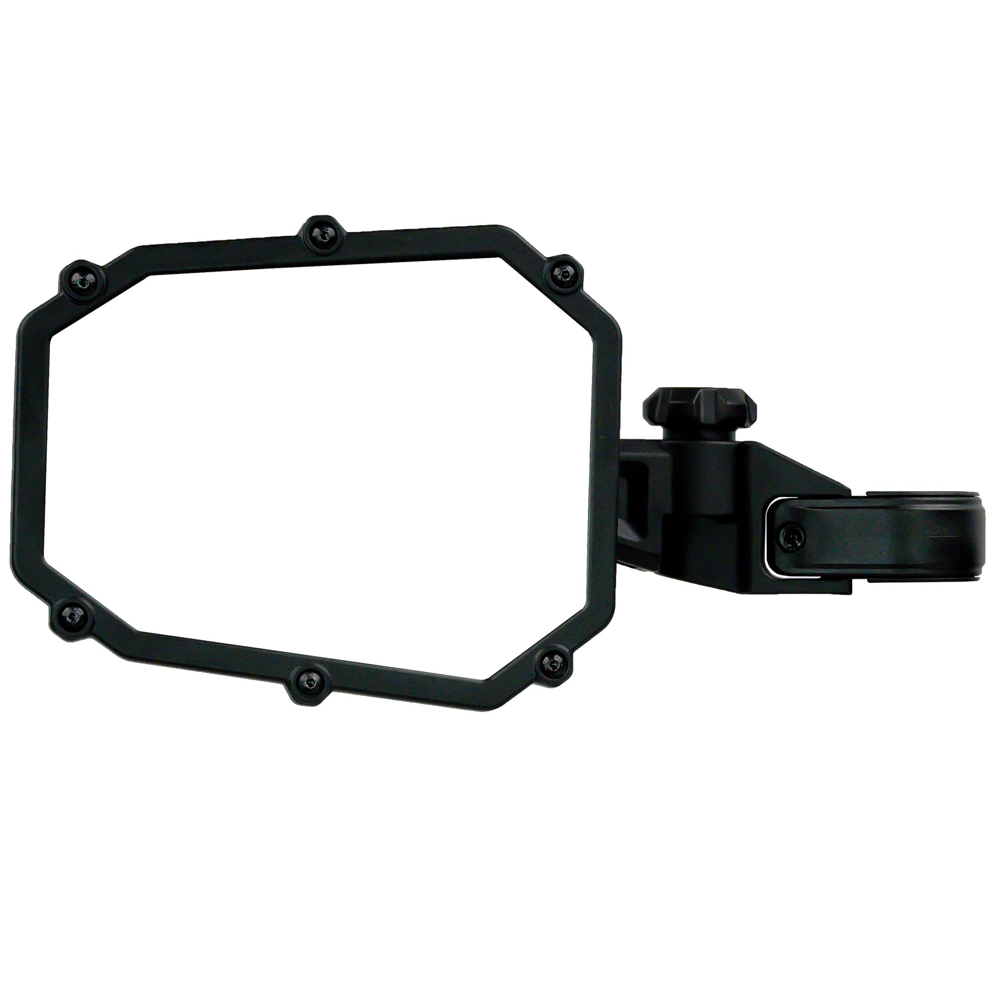 UTVMIR-ES1, ATV TEK Elite UTV Deluxe Single Side Mirror with Dual Axis Breakaway - Round Tube & Profiled roll cages