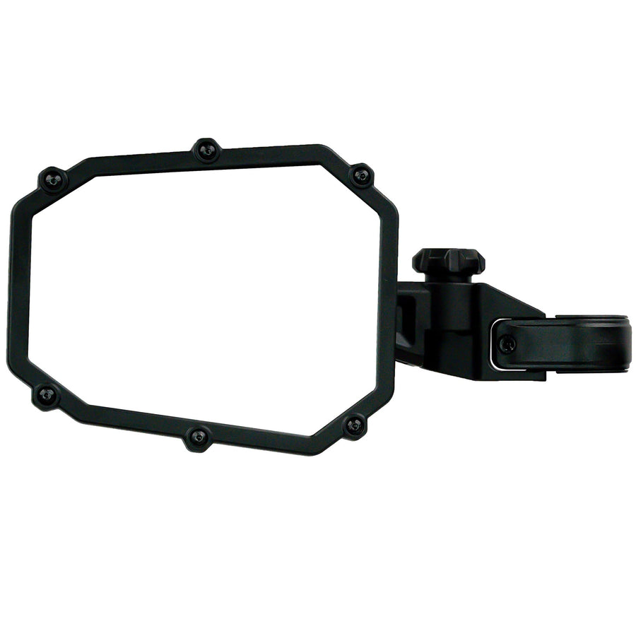 UTVMIR-ES1, ATV TEK Elite UTV Deluxe Single Side Mirror with Dual Axis Breakaway - Round Tube & Profiled roll cages