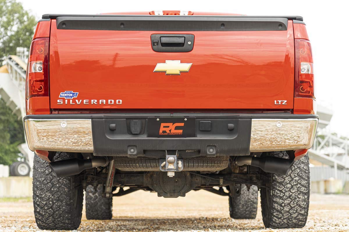 Dual Rough Country Cat-Back Exhaust for 09-13 Chevy/GMC 1500 | 4.8L/5.3L - 96008