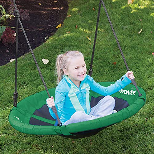 Active Viva Platform Yard Swing, Blue, Casual, Double-Platform Tree Swing, Steel, Polyester
