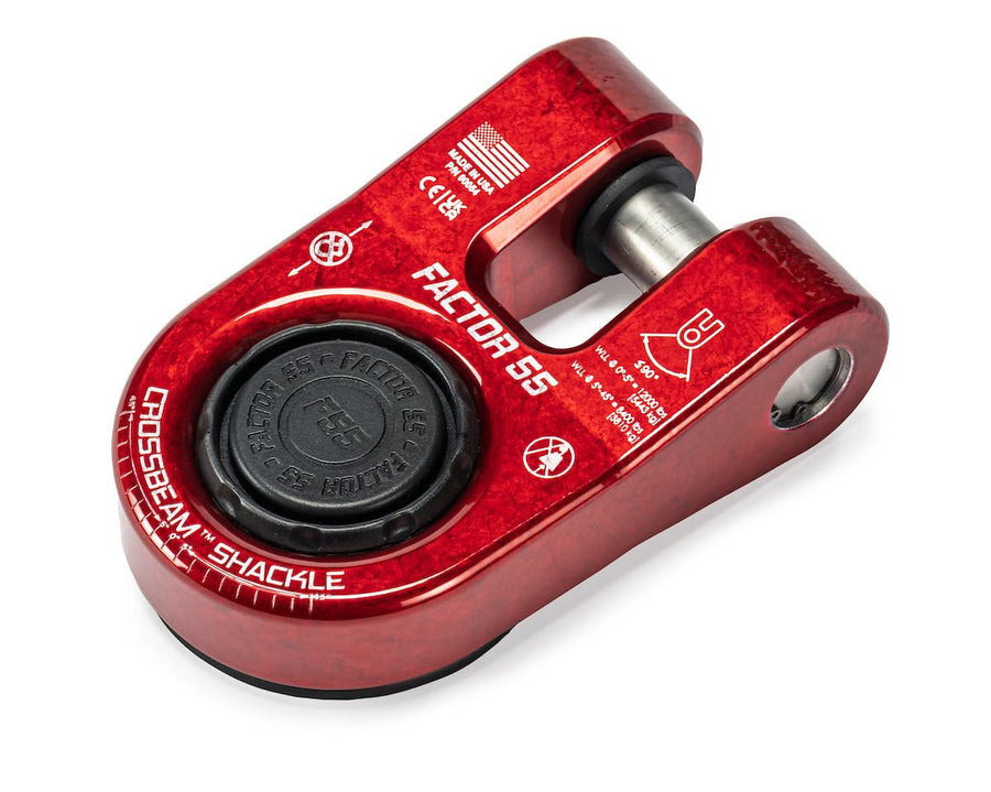 Crossbeam Isolator Kit Factor 55 00057 Urethane Plugs fit into The Hole on a Crossbeam Shackle preventing it from rattling, Clinking, clunking, or Any Other sort of Noise