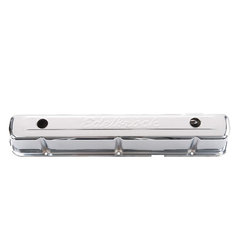 Chrome Edelbrock 4477 Valve Cover