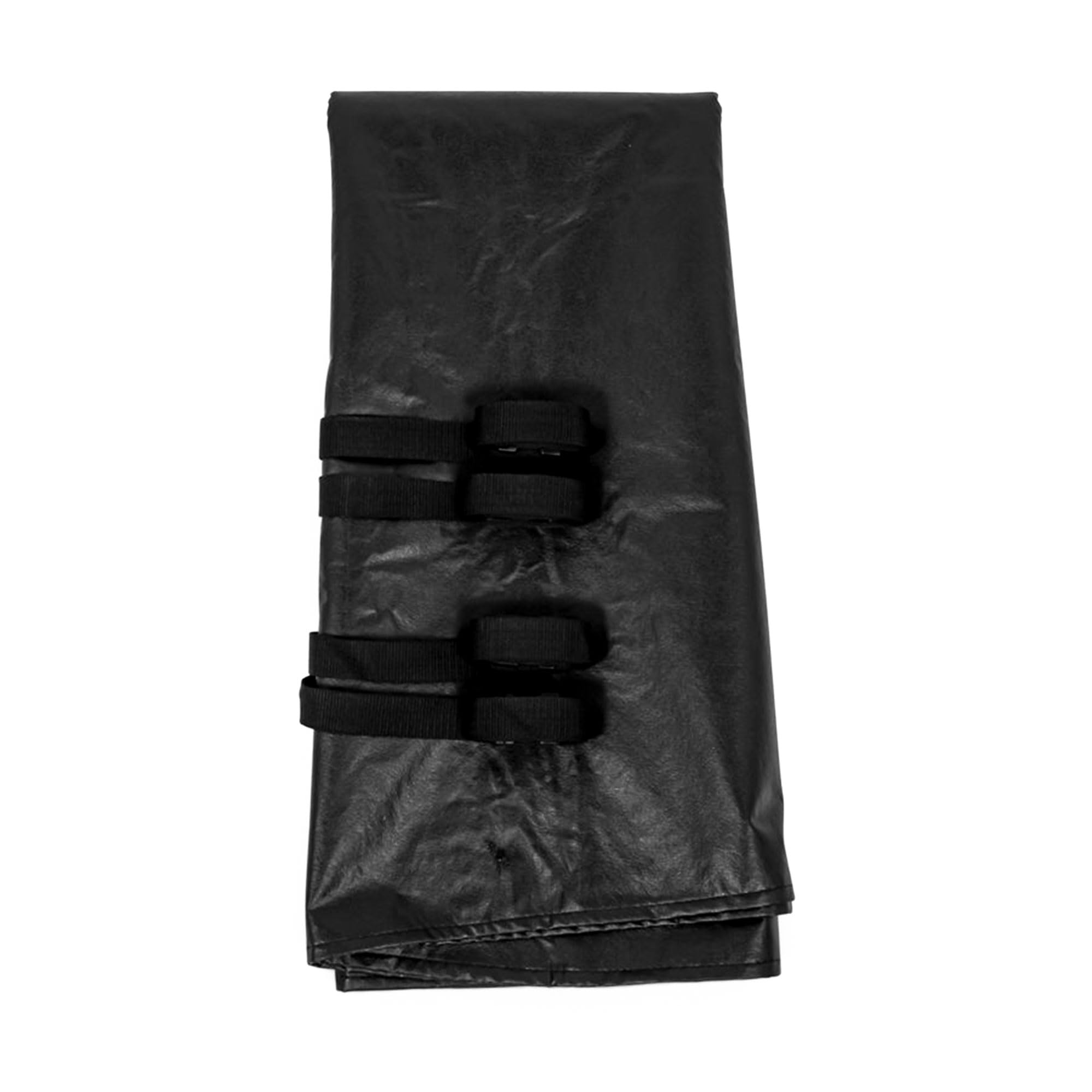Camco Compact Durable Universal On the Go Vinyl RV Tow Car Windshield Protector from Chips and Cracks with Tool Free Installation, Black