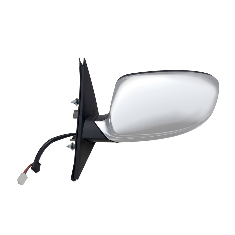Mirror Driver Side for Chrysler 300 Sedan, Code GU4, Textured Black w/Chrome Cover, w/Memory, Foldaway, Heated Power