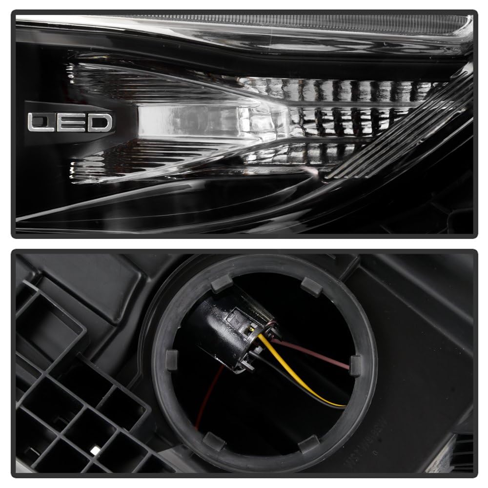GMC Terrain 18-21 Spyder (POE) LED DRL HID/Xenon Projector Headlight - Low Beam-D5S(Not Included) ; High Beam-D5S(Not Included) ; Signal-7444NA(Included) - OE Right
