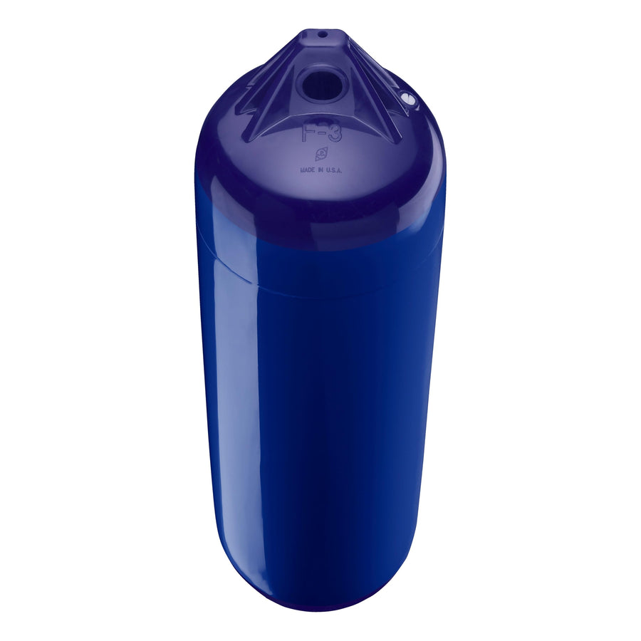 F-3 Standard Polyform Boat Fender - Cobalt Blue Ropehold
