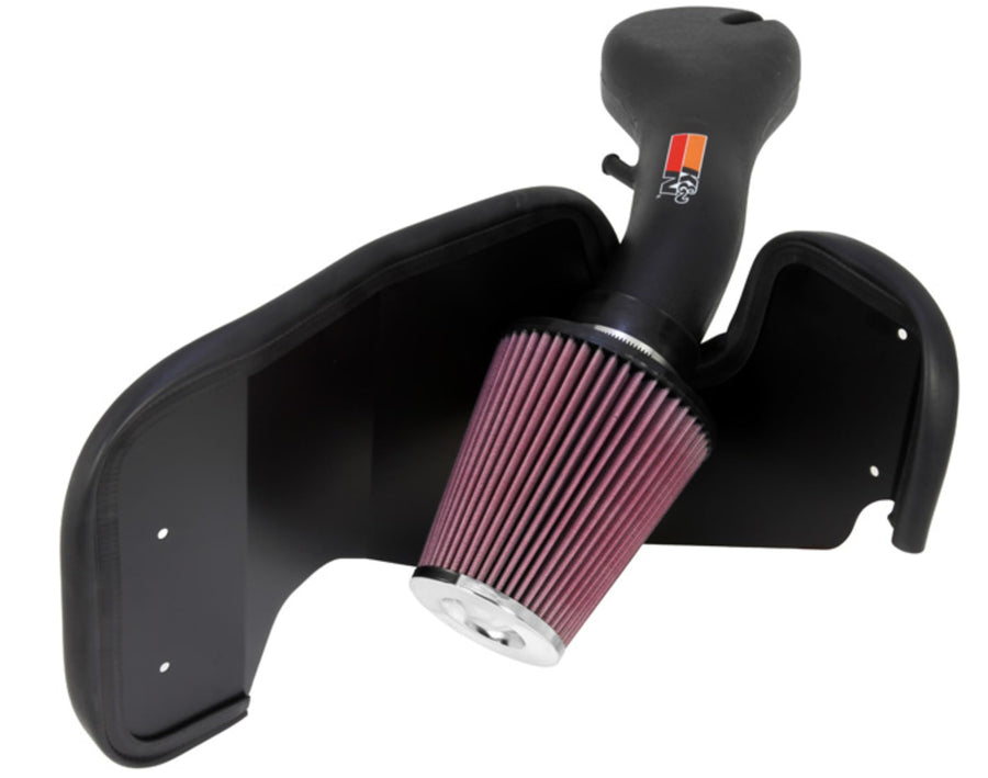 Cold Air Intake System K&N: High-Flow Air Filter, Increase Performance & Towing: Compatible with 1999-2004 Jeep: Grand Cherokee, 57-1526