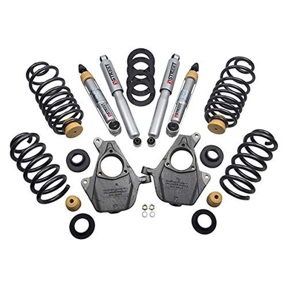 Lowering Kit Belltech 1020SP for GM SUV W/Out Mag/Auto Ride 2-4F-4"R, 1 Pack