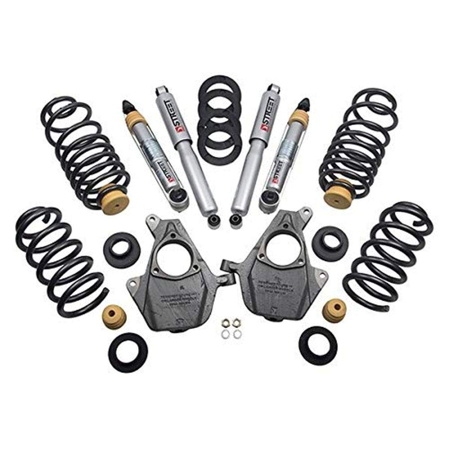 Lowering Kit Belltech 1020SP for GM SUV W/Out Mag/Auto Ride 2-4F-4"R, 1 Pack