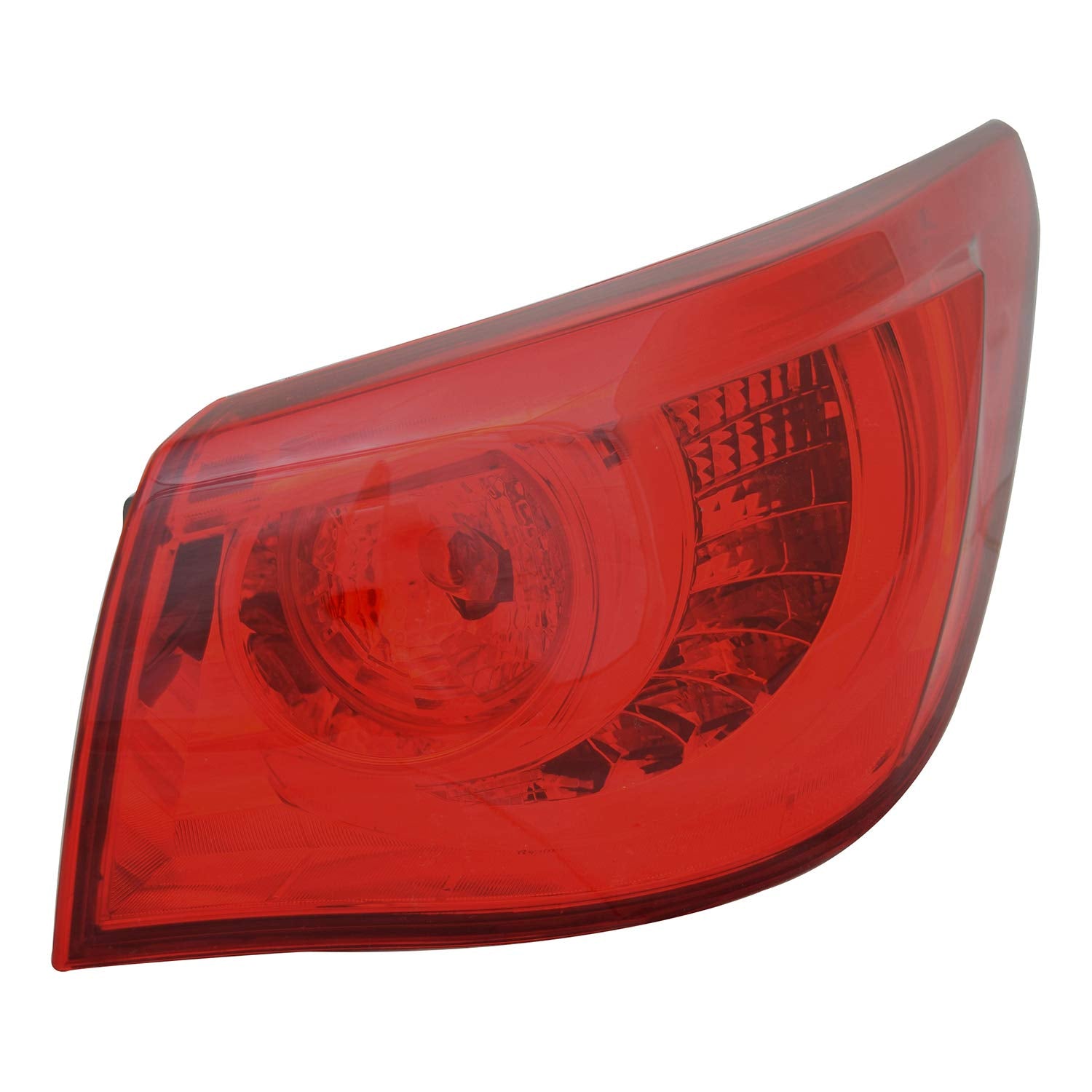 Right TYC Tail Light Assembly Compatible with 2016-2017 Infiniti Q50