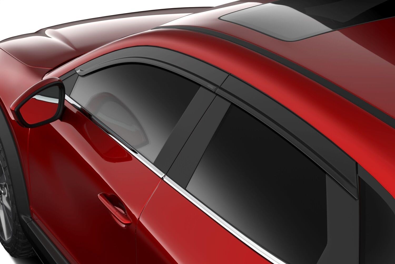 Husky Liners Ventvisor Low Profile Rain Guards | Fits 2022-2026 Nissan Pathfinder | Front & Rear, Smoke, 4-pcs. | 2854129