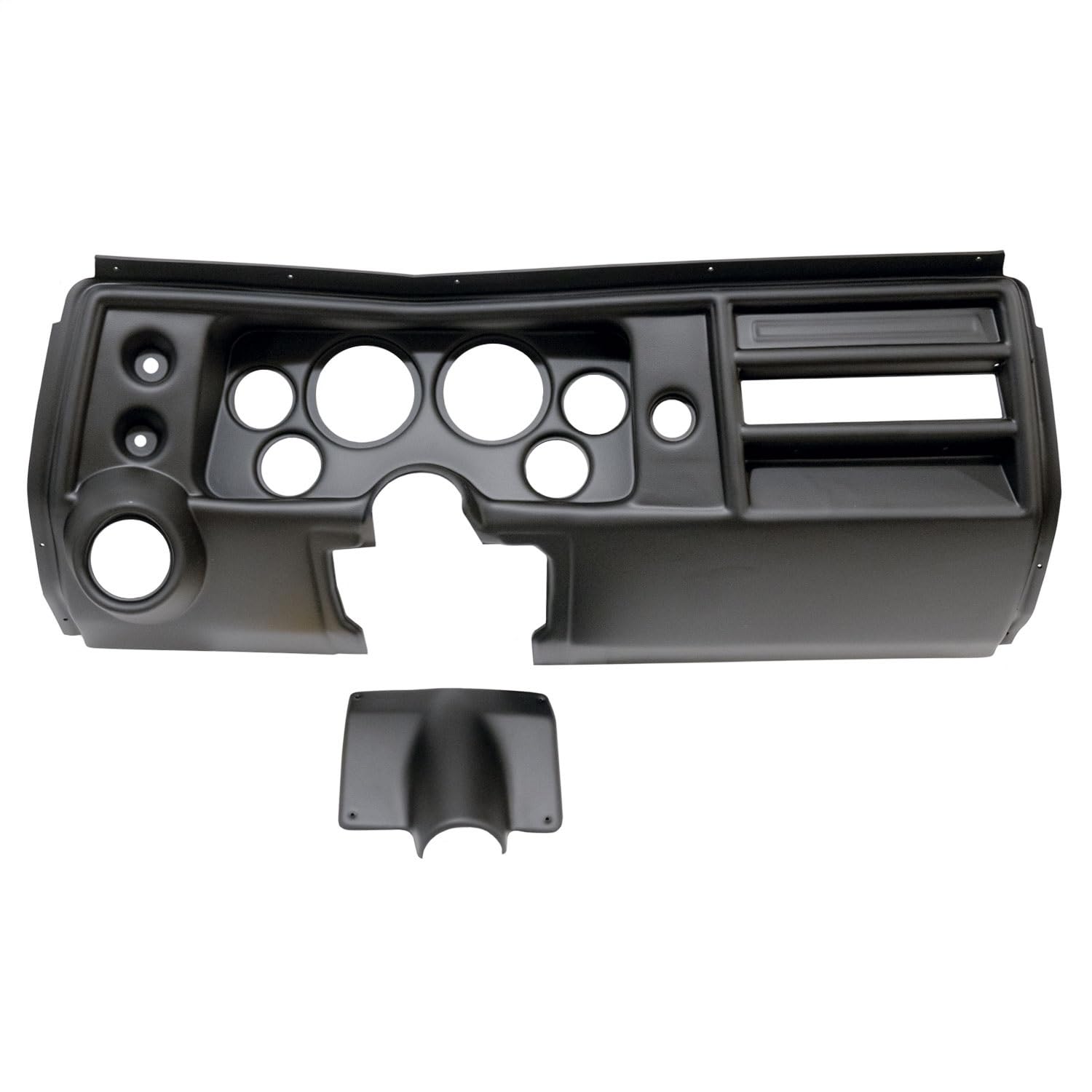 Gauge Panel Direct Fit Chevelle 68 Black