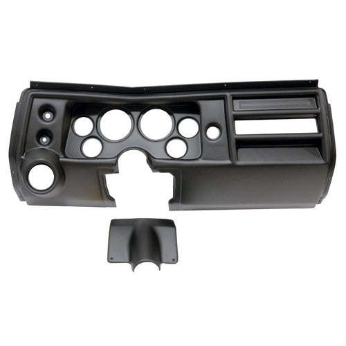 Gauge Panel Direct Fit Chevelle 68 Black