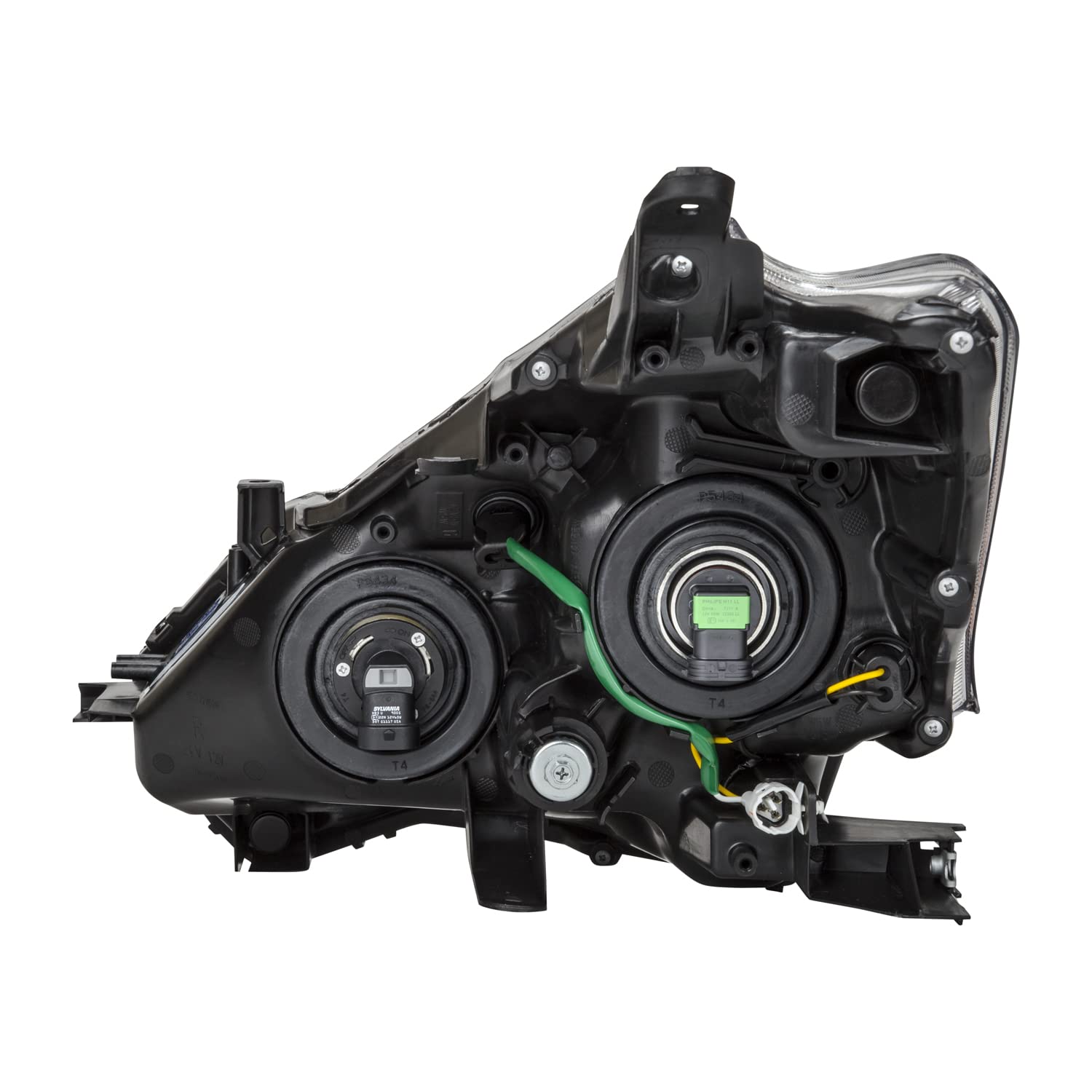 Right TYC Headlight Assembly Compatible with 2012-2014 Toyota Prius
