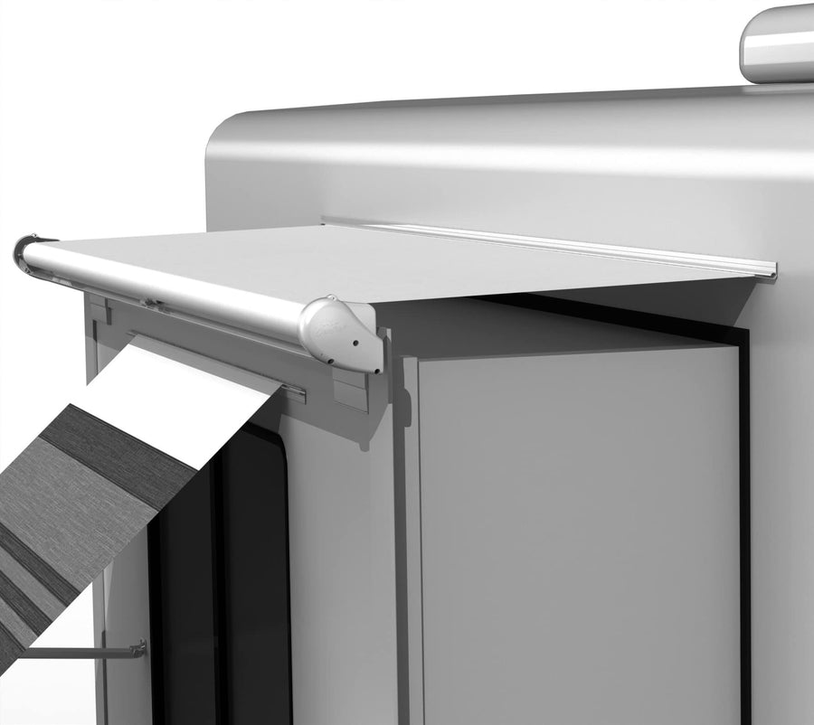 SideOut Kover III Carefree Black 61" Awning with Deflector Slideout