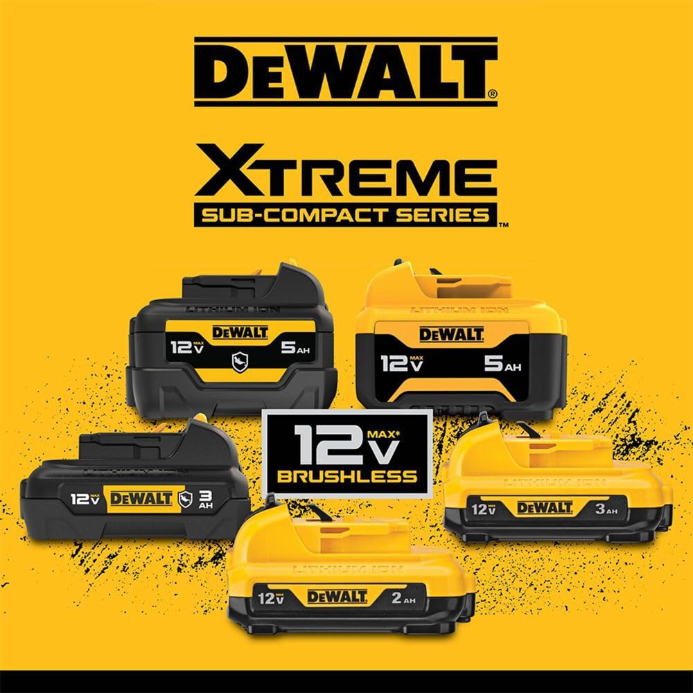3/8 in. Ratchet Kit DEWALT XTREME™ 12V MAX* (DCF503GG1)