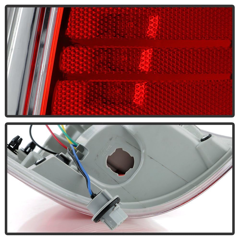 Dodge Ram 1500~3500 Spyder (POE) Preminum 13-18 LED Red Housing Clear Len Tail Light - Reverse-T20(Included) - OE Right