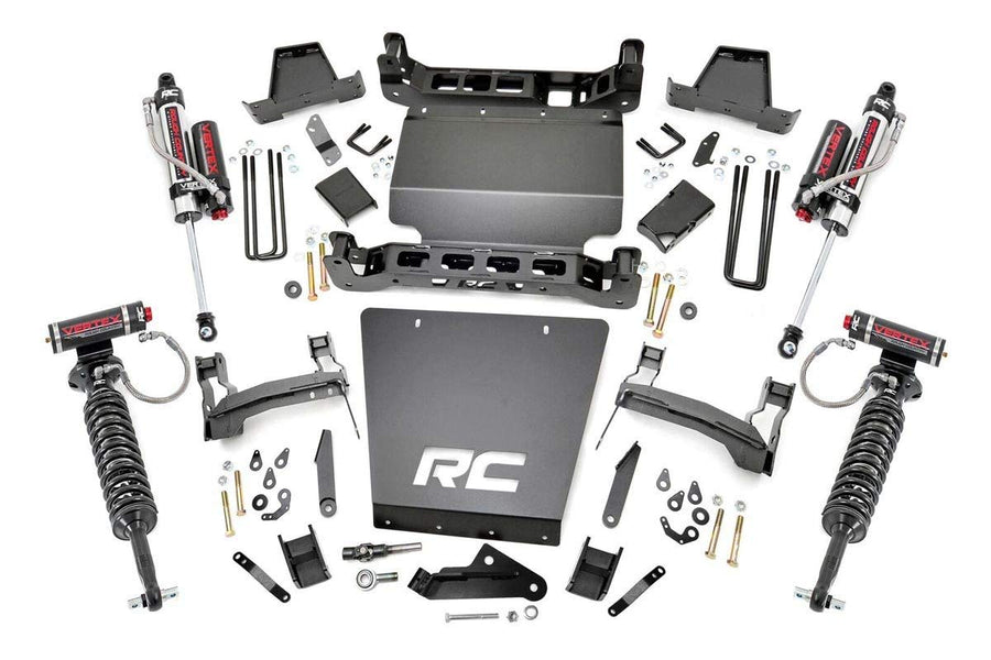 7" Lift Kit Rough Country with Vertex Coilovers/Vertex Shocks for Chevy Silverado & GMC Sierra 1500 (2014-2016)