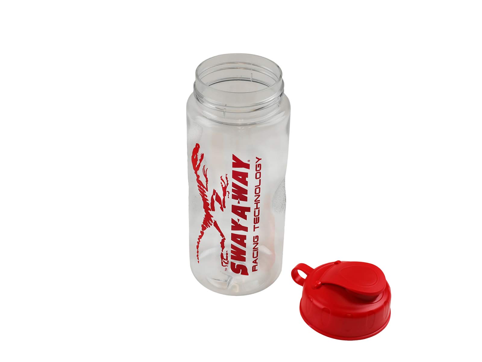 22oz aFe Power Sway-A-Way Clear Plastic Water Bottle w/Finger Grip