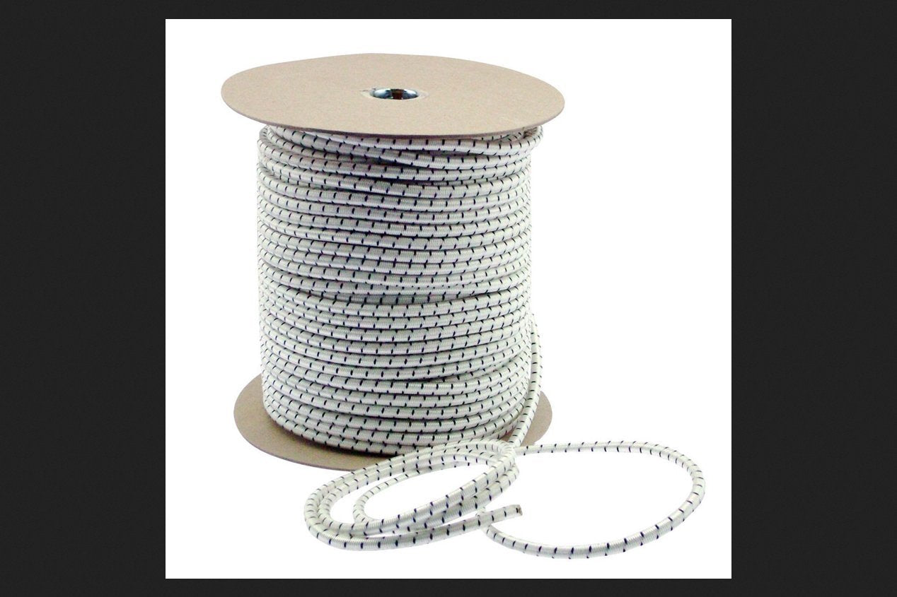 White Keeper Bungee Cord Reel 300 ft. L x 5/16 in. 1 pk