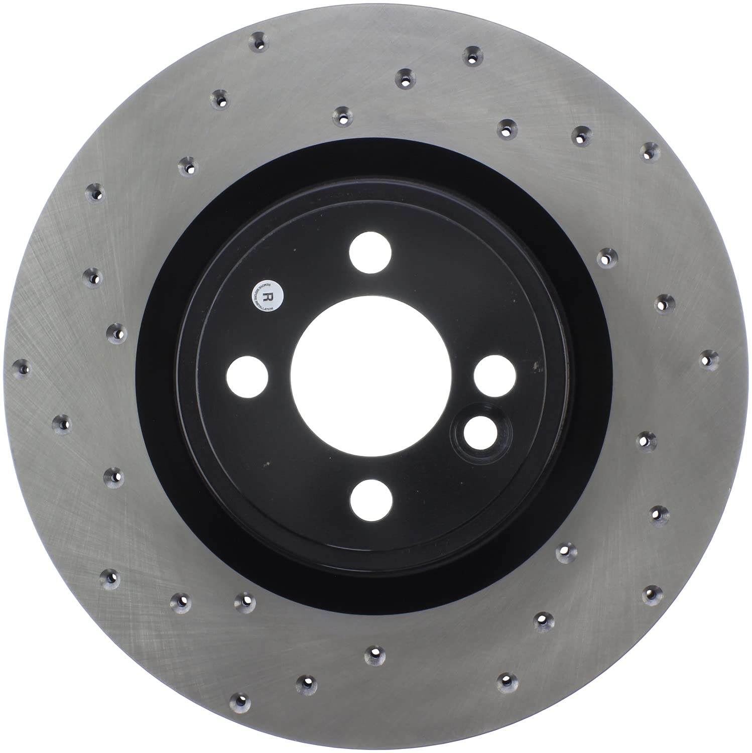 Sport StopTech Cross Drilled Brake Rotor (Front Right), 1 Pack 128.34114R