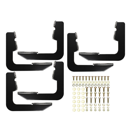 Westin Running Board Mount Kit 27-1355 fits 2002-2009 Trailblazer 2002-2010 Envoy 2002-2004 Bravada 2003-2008 Ascender 5 Passenger