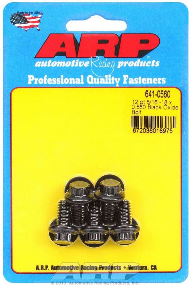 Black ARP (641-0560) Oxide Bolt