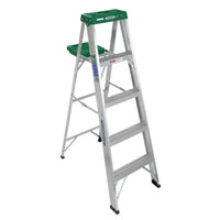 225 Lb. 5' Aluminum Stepladder, Type Ii