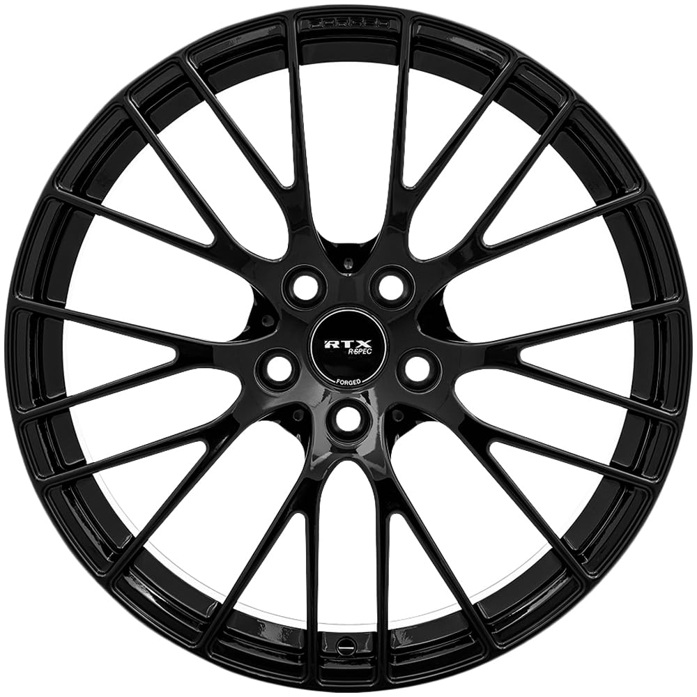 Custom RTX RS04F Wheel - 20x8.5, 35 Offset, 5x114.3 Bolt Pattern, 64.1mm Hub - Gloss Black Rim