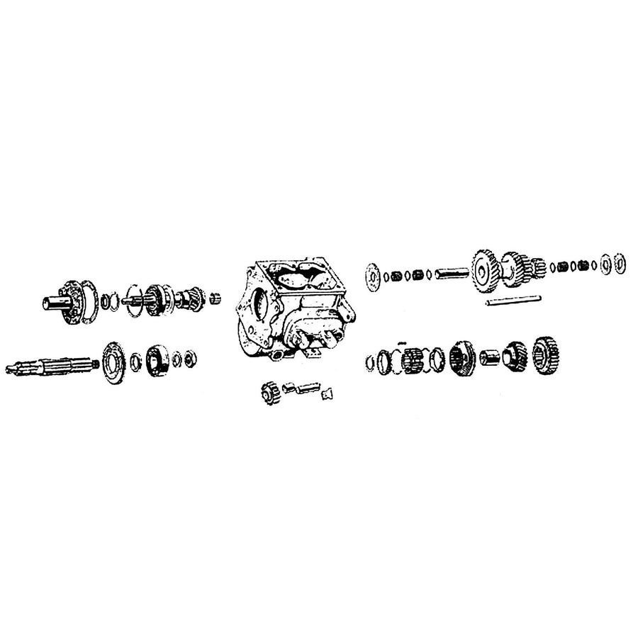 Transmission Rebuild Kit, T90 | Omix-Ada | 18802.01 | OE Reference: T-90K | Fits 1941-1971 Willys/Jeep