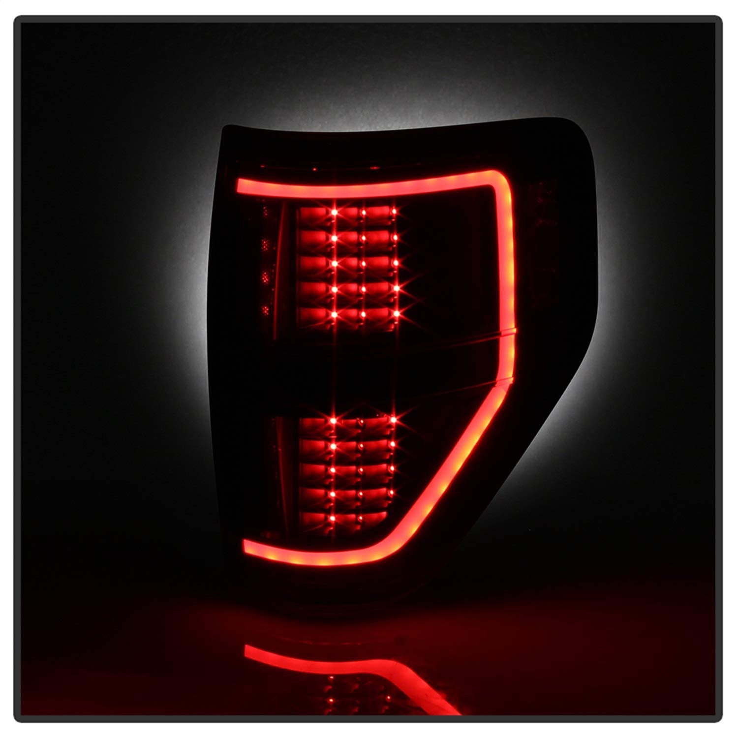 Tail Lights Xtune (ALT-JH-FF15009-LBLED-BK) (Akkon)