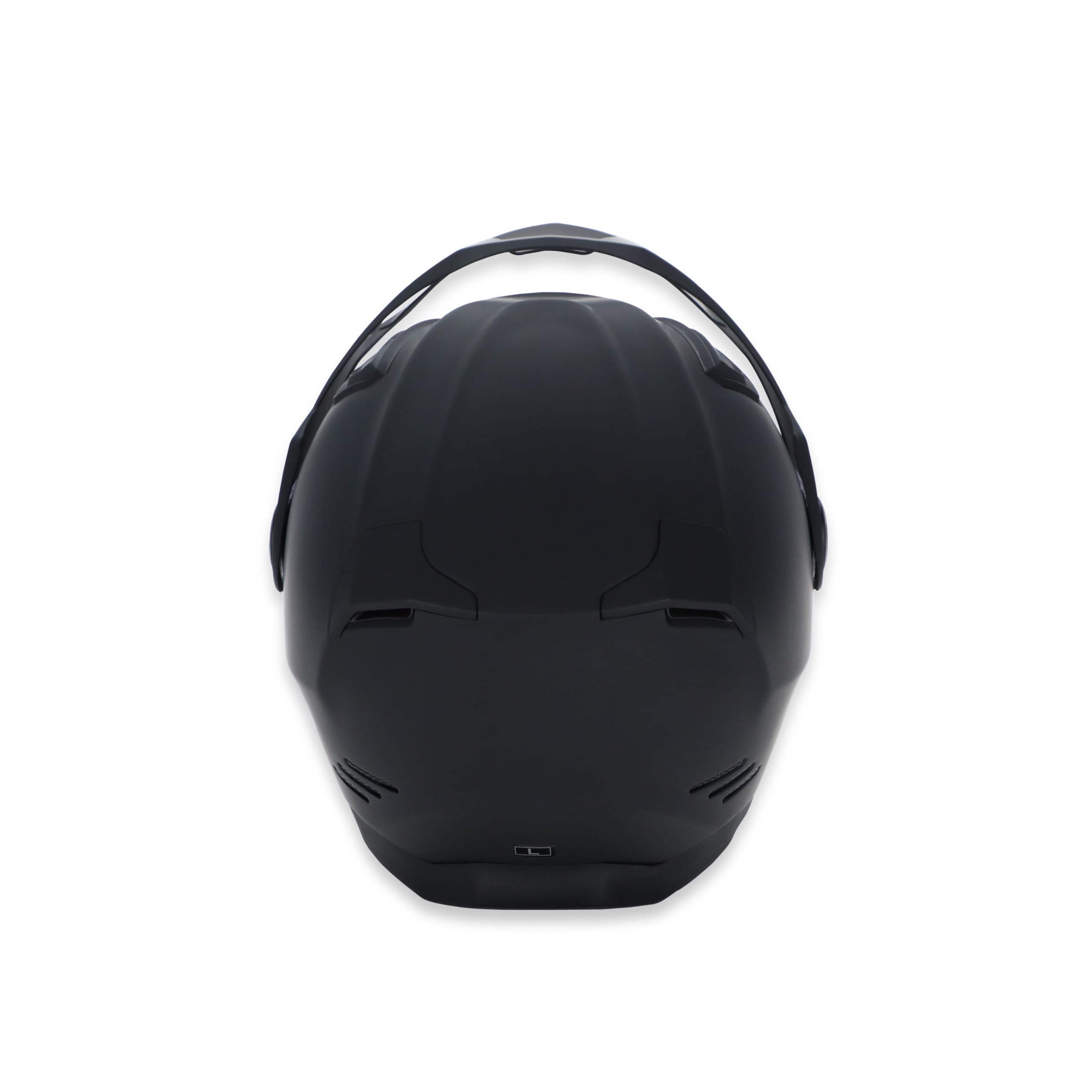 Journey Bandit Simpson Motorcycle Helmet - Matte Black - 2XL | Off Road Dirt Bike UTV Motocross ATV | Modular Full-Face Flip Up | Clear Pinlock Anti-Fog Visor Shield | DOT ECE Certified (JB32X)