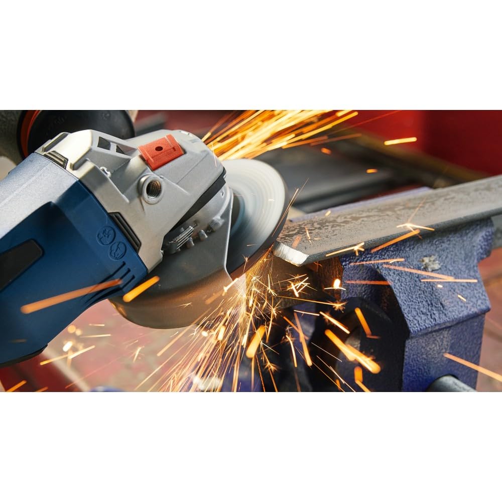 Bosch GWS18V-13PB14 18V PROFACTOR™ 5 – 6 In. Angle Grinder with No Lock-On Paddle Switch with (1) CORE18V® 8 Ah High Power Battery