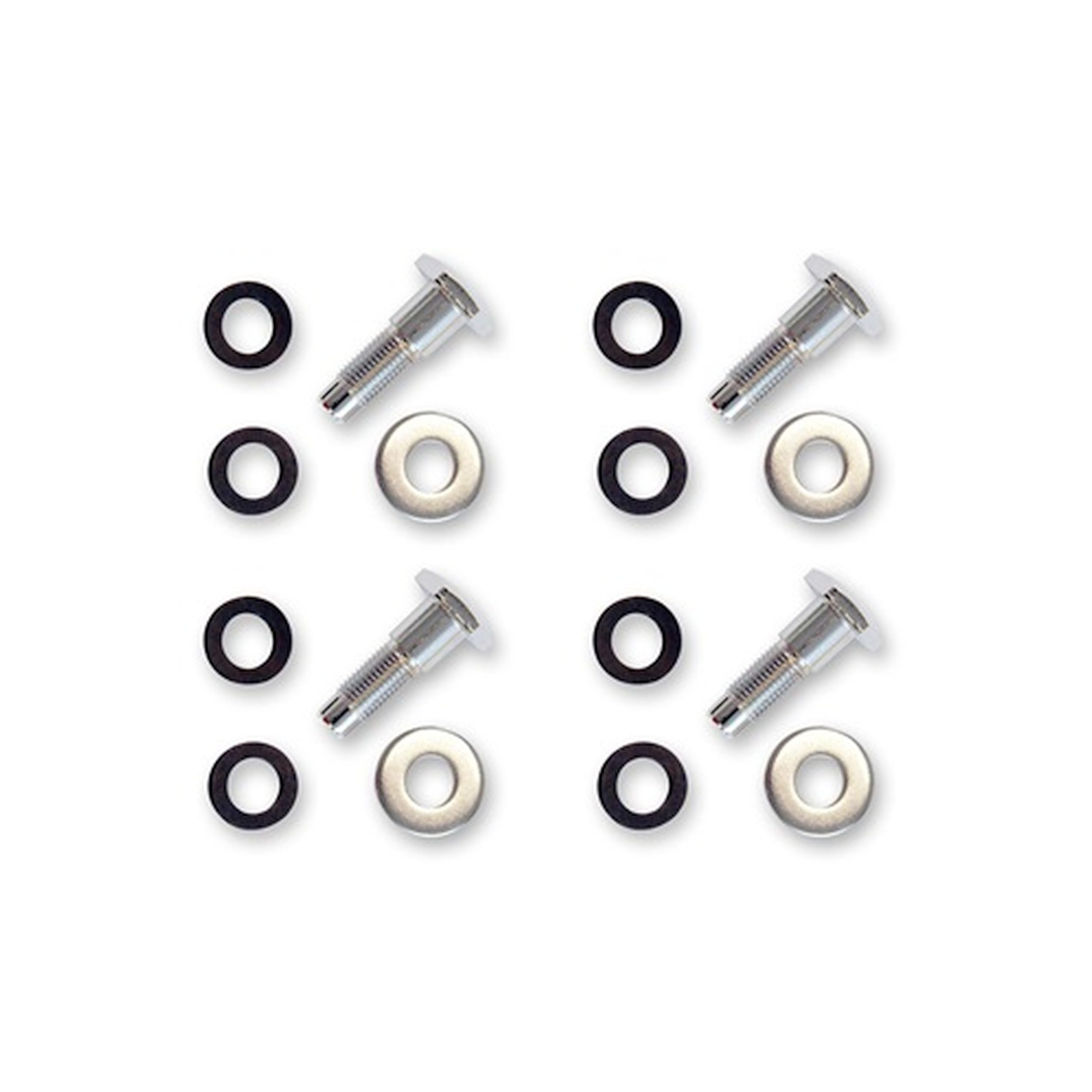 1965-1973 Scott Drake Chrome Seat Belt Bolt Kt 382627-K