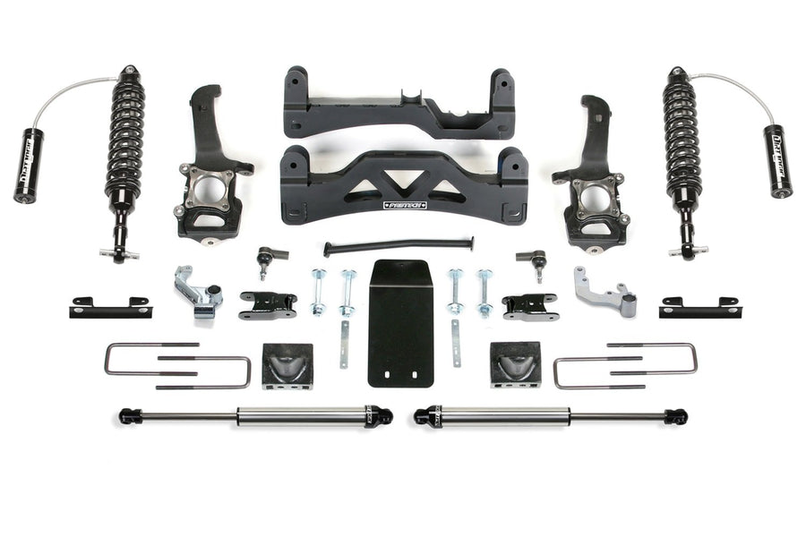 Fabtech Performance Lift System K2202DL 6 in. Lift w/Front Dirt Logic 2.5 Resi Coilovers Rear Dirt Logic SS Shocks Lift System
