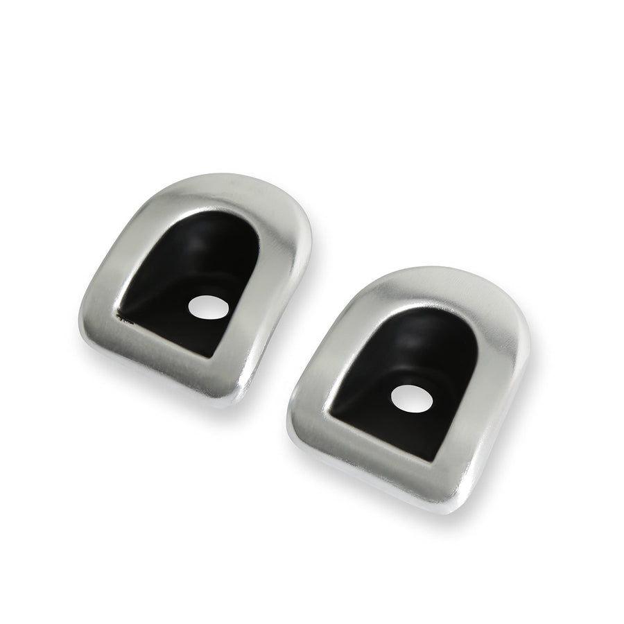 Muscle Cars Drake 5R3Z-6322050-1A Door Lock Grommet Brushed Aluminum/Black