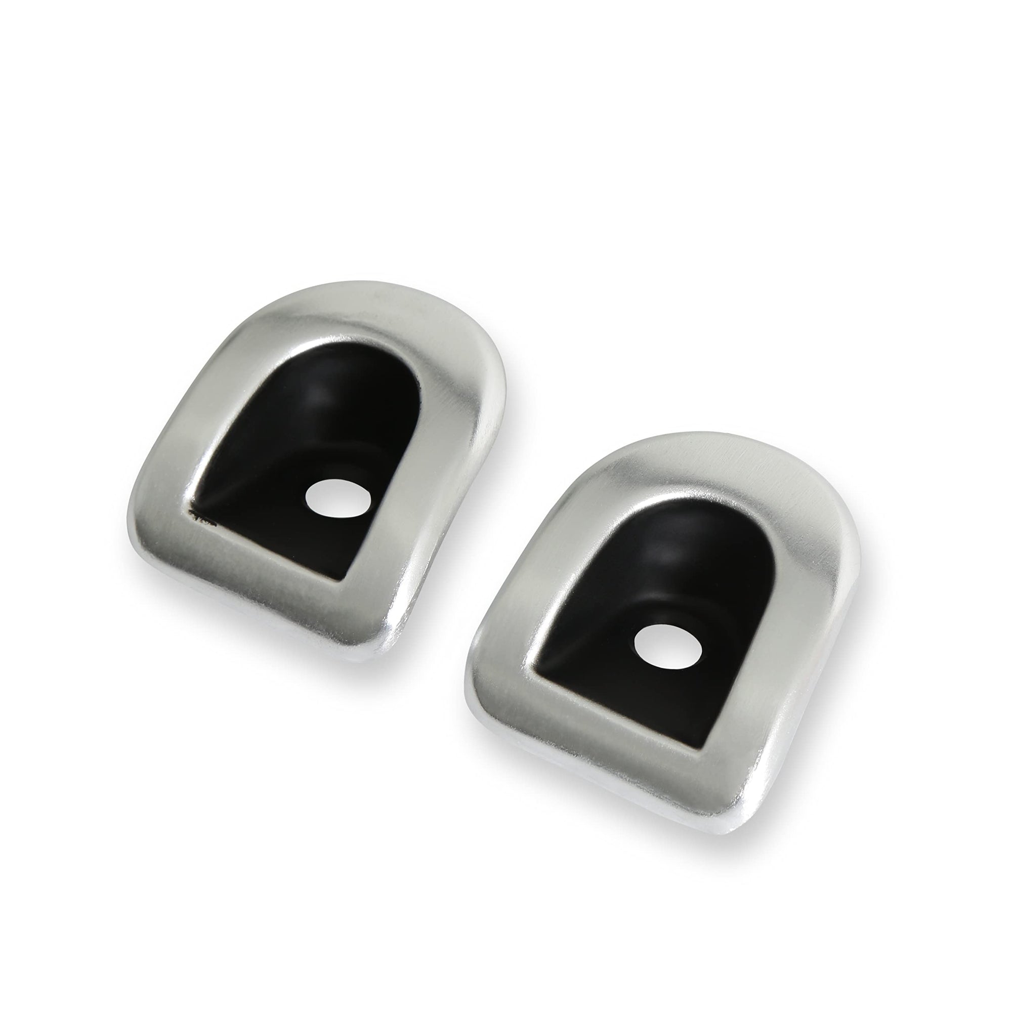 Muscle Cars Drake 5R3Z-6322050-1A Door Lock Grommet Brushed Aluminum/Black