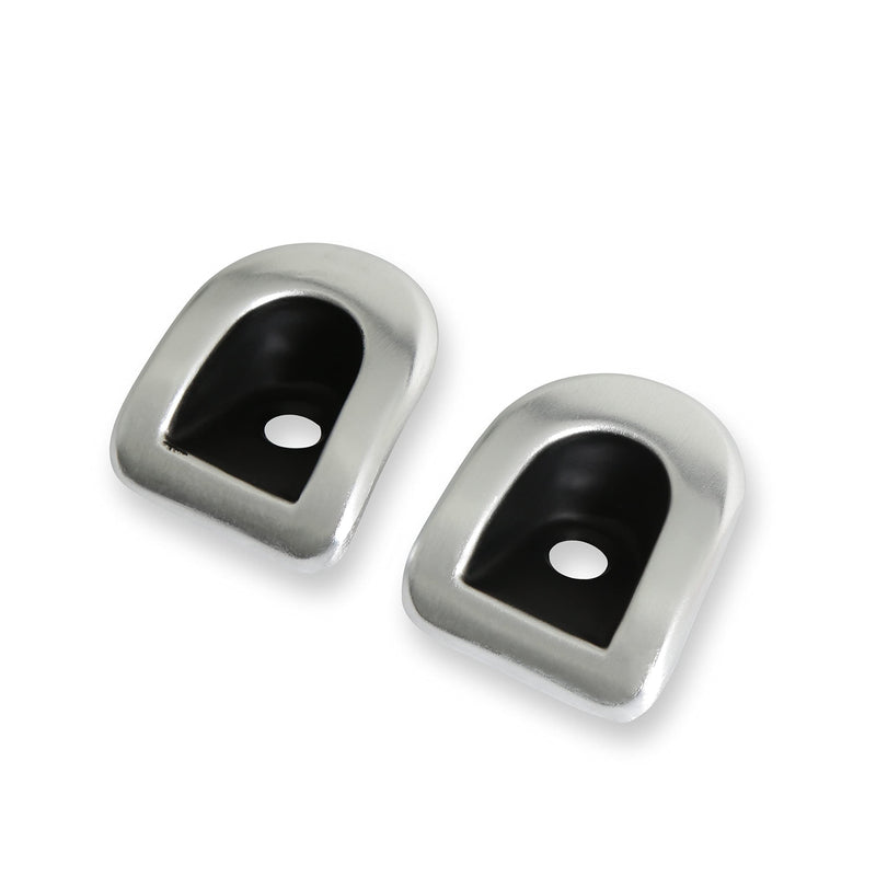 Muscle Cars Drake 5R3Z-6322050-1A Door Lock Grommet Brushed Aluminum/Black