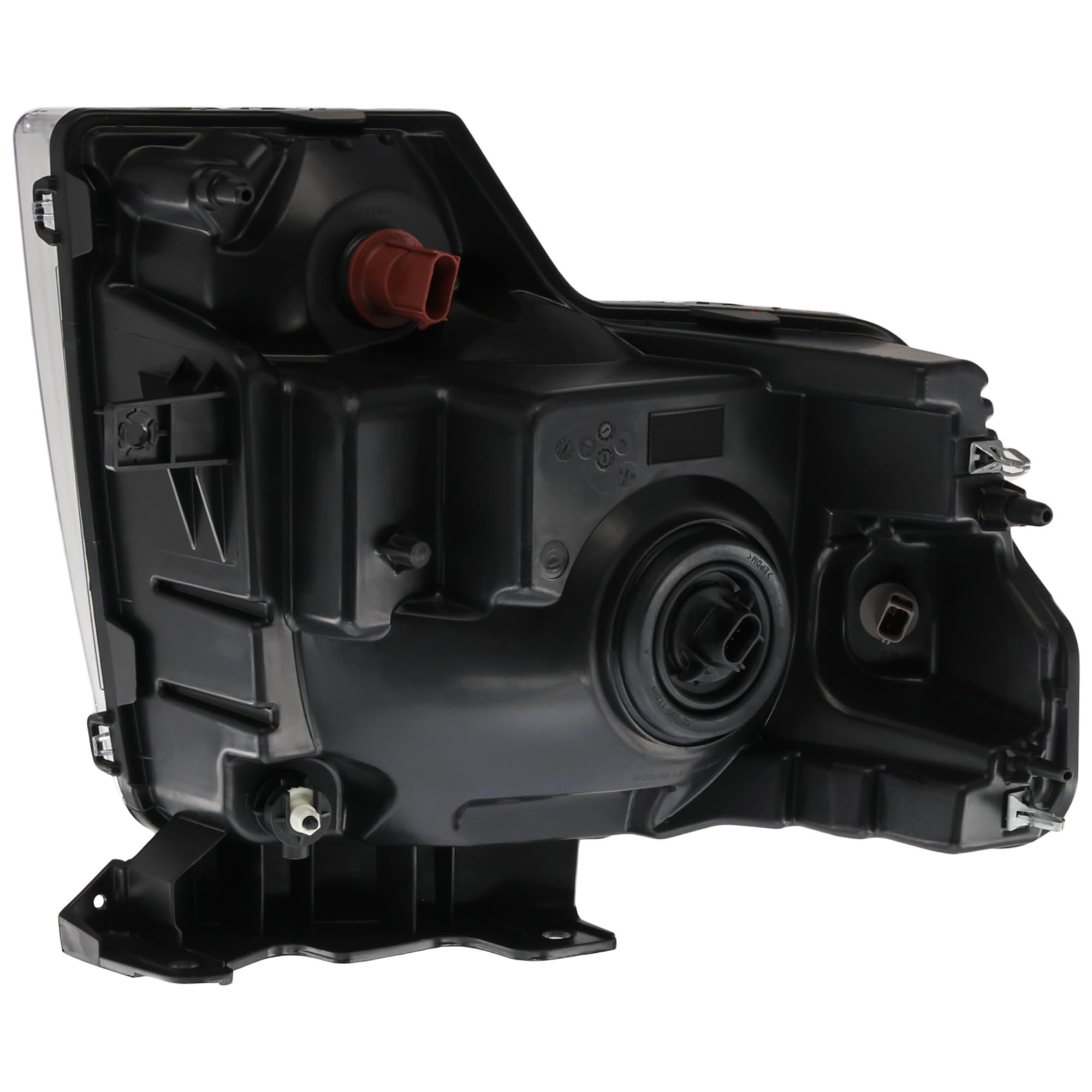 Headlight Assembly Go-Parts for Ford F-150 (2009-2014), Left (Driver) Side, Halogen Light with Chrome Trim, Replacement 2010 2011 2012 2013