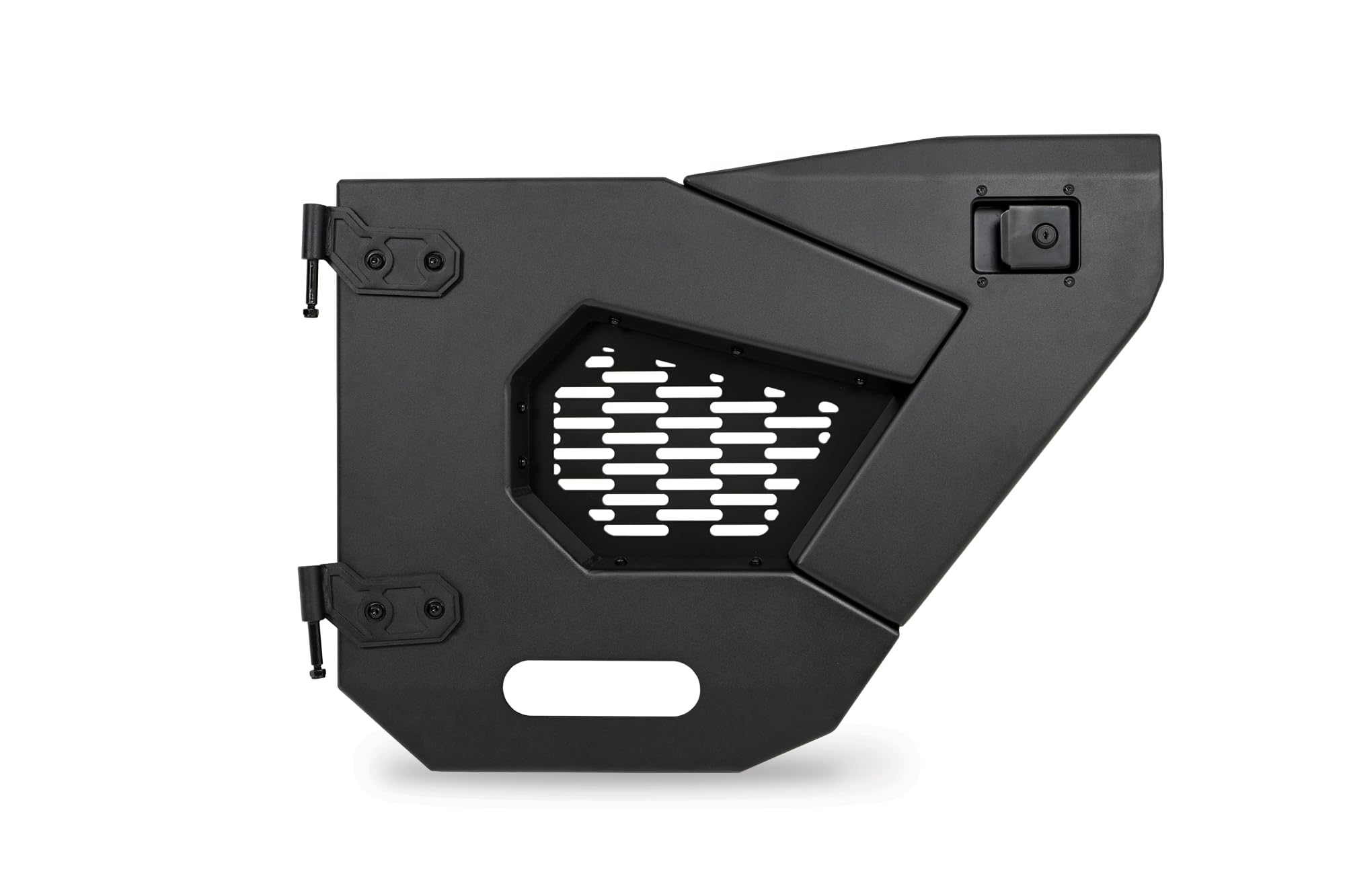 Half Doors DV8 Offroad for 2018-2025 Jeep Wrangler JL & Gladiator JT | Compatible with Molle Accessories | Secure Locking Handles | (Rear Set)
