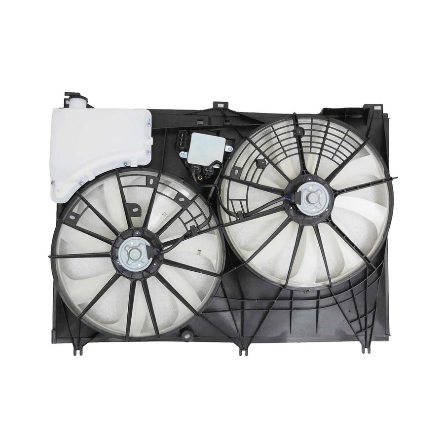 Toyota Highlander 2.7L / 3.5L ENG ACK Without Towing PKG 14-16 Radiator AC Fan with Control Module | DOT Certified M:RH:16363-0P23 | TO3115195