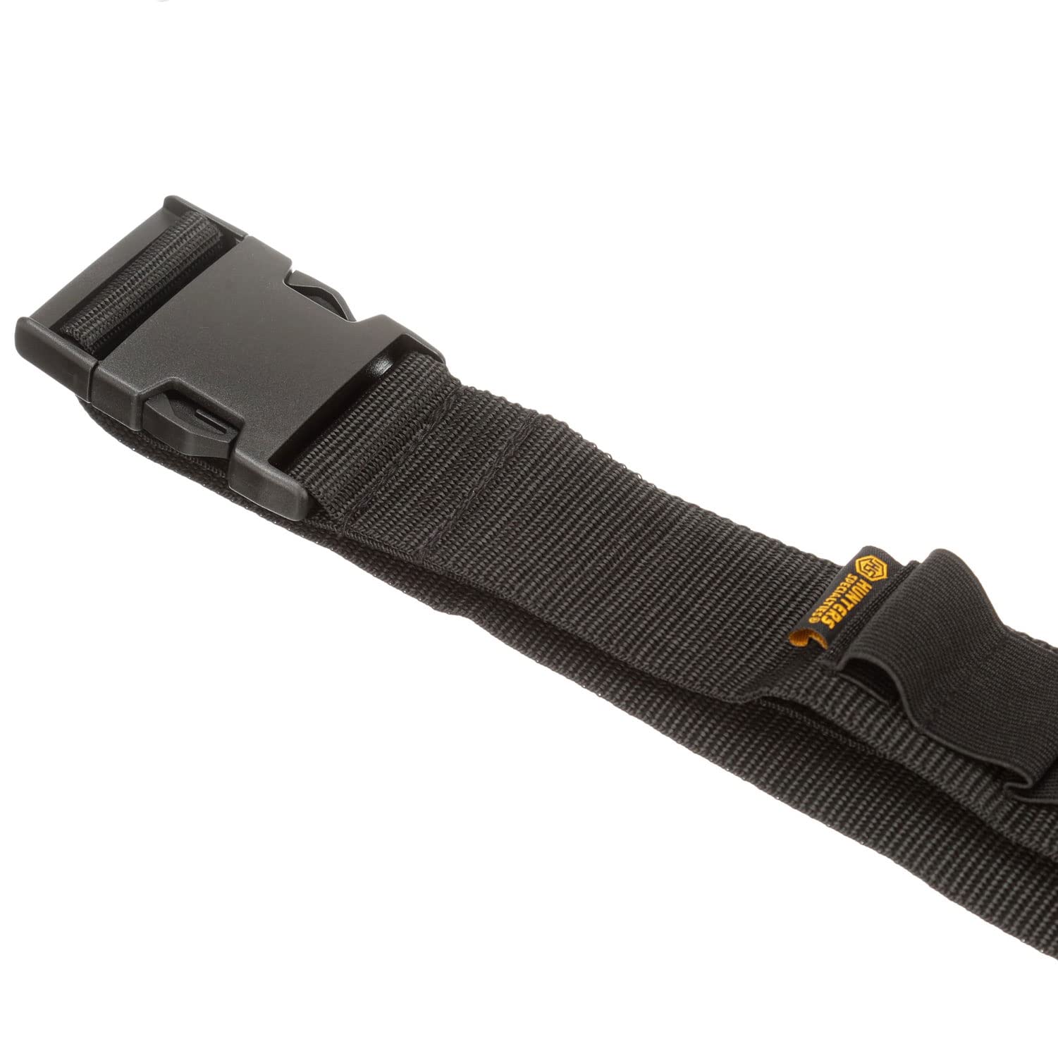 Adjustable Tactical Round HUNTERS SPECIALTIES Shotgun Shell Belt with Quick Release Buckle - Holds Up To 25 Shells Black