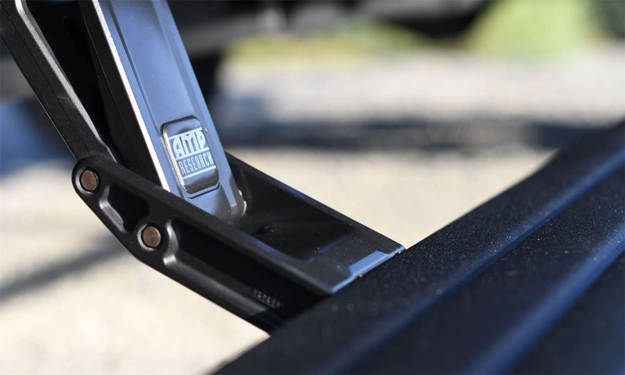 AMP Research RealTruck PowerStep Smart Series Power Running Boards with LED Step Lights for 2015 - 2020 Chevrolet Silverado 2500/3500 Diesel - Electric Powerstep & Retractable Truck Steps