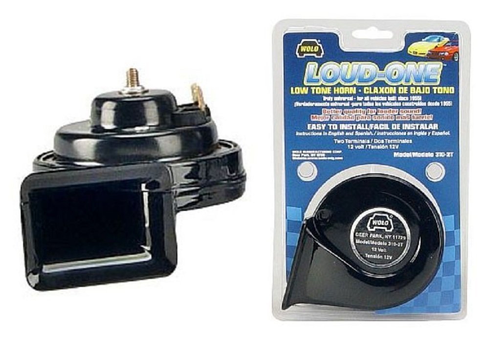 Loud One Wolo Horn (310-2T) - 12 Volt, Low Tone