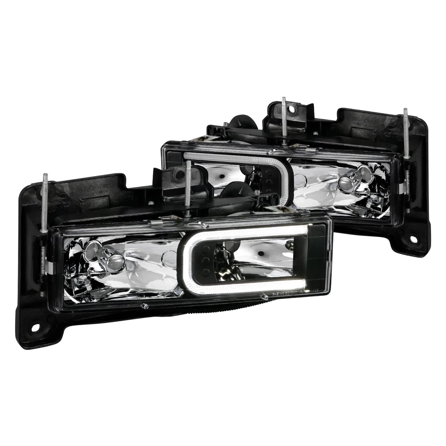 111498 Anzo, Usa Headlights fits Cadillac Escalade