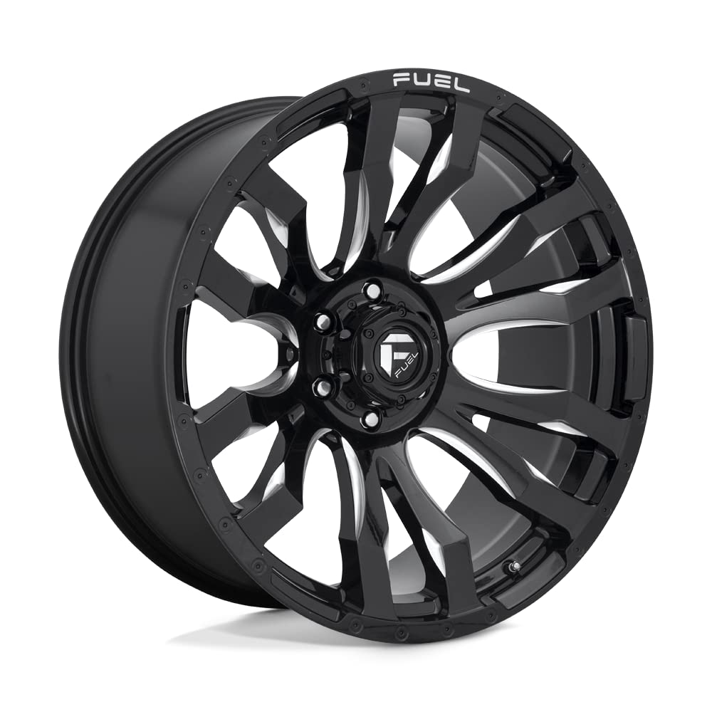 1PC Fuel D673 20X9 6X5.5 GL-BLK-MIL 20MM - D67320908457US