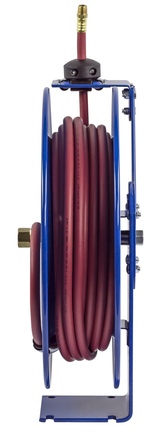 Coxreels Safety Series EZ-SH-350 Spring Rewind Hose Reel for air/Water: 3/8" I.D., 50' Hose, 300 PSI